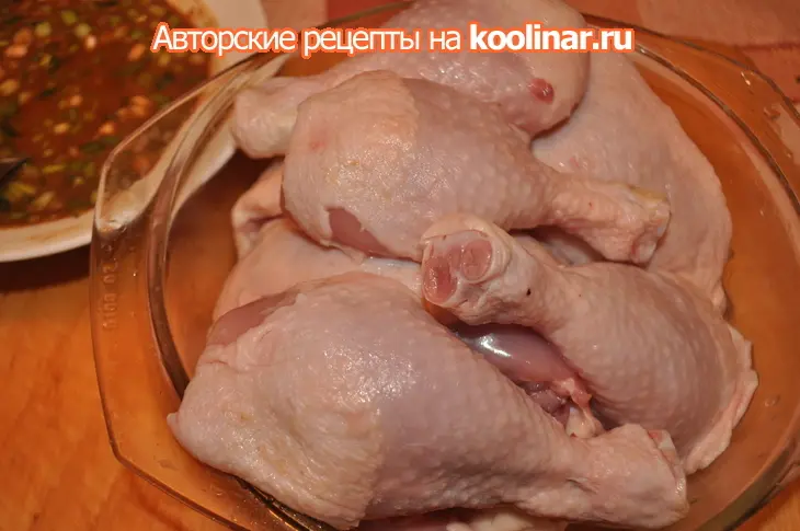 Маринованные в мисо куриные ножки на гриле или обед выходного дня по-японски: шаг 4