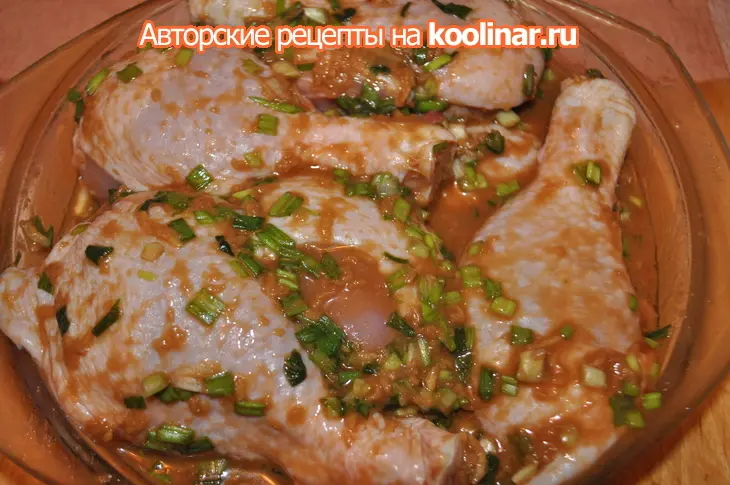 Маринованные в мисо куриные ножки на гриле или обед выходного дня по-японски: шаг 5