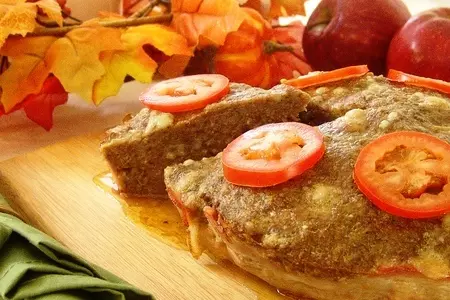 Мясной пирог с беконом, шаллотом и голубым сыром: шаг 6