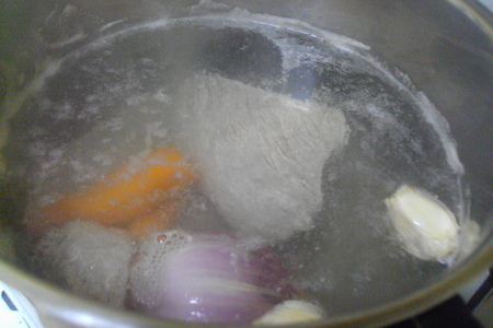 Нутовый суп с мясом и овощами.: шаг 2