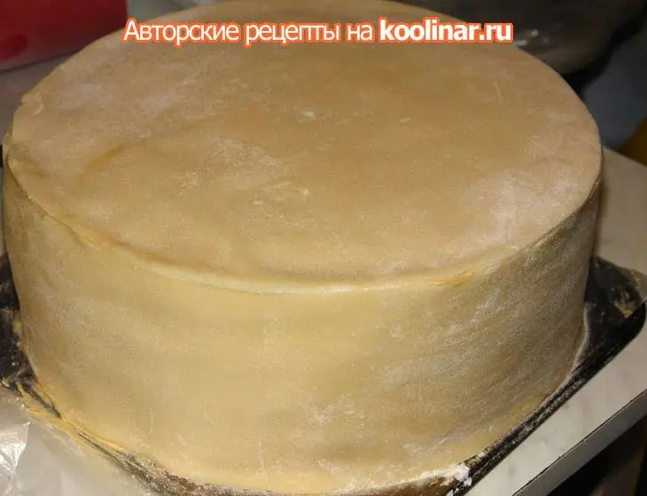 Торт "цветочная клумба": шаг 12