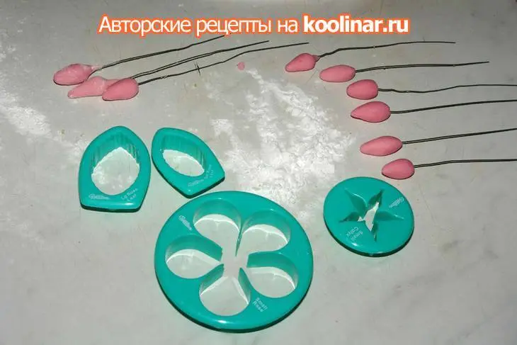 Торт "розовые розы": шаг 1