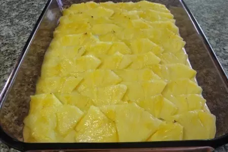 Ананасовый крем-чиз десерт: шаг 3