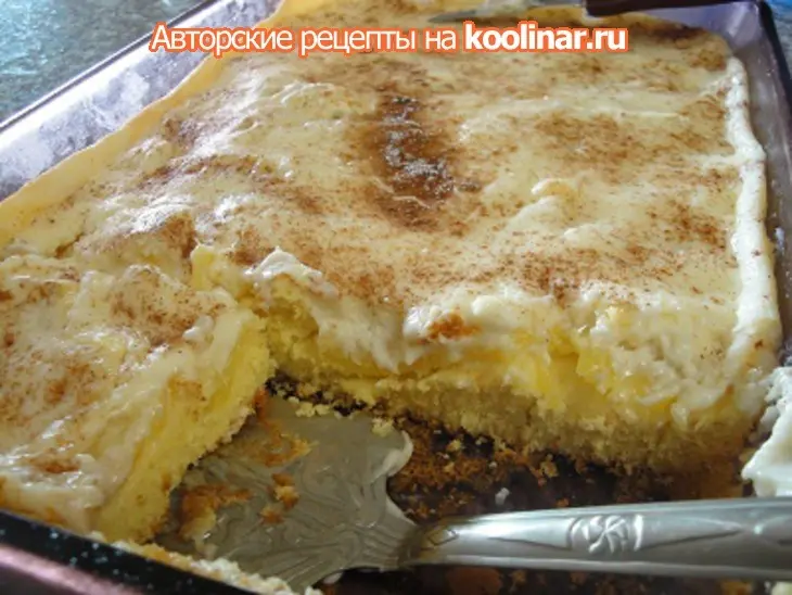 Ананасовый крем-чиз десерт: шаг 7