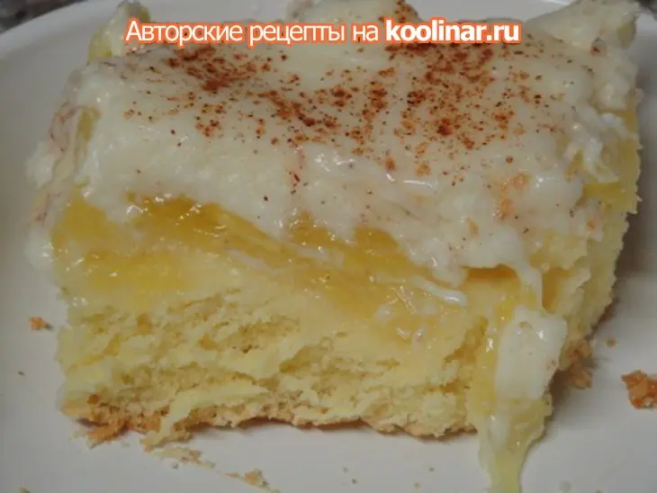 Ананасовый крем-чиз десерт: шаг 9