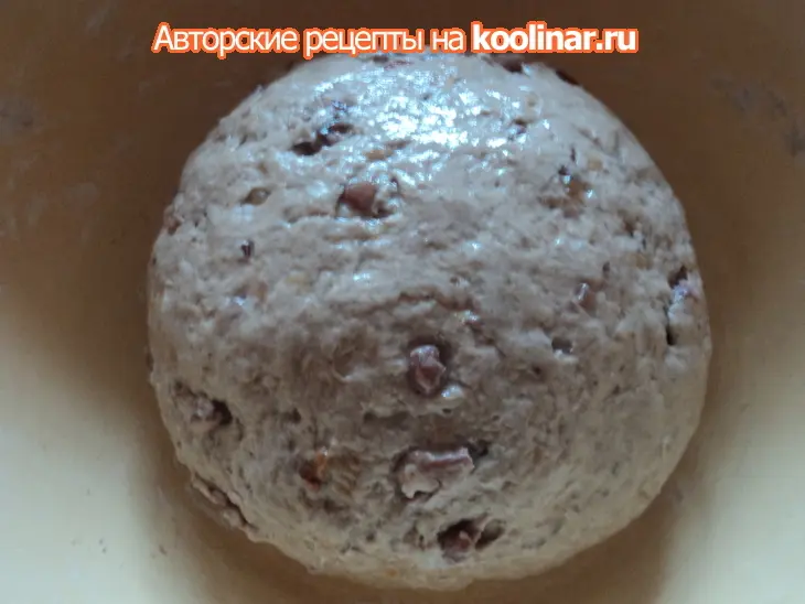 Хлеб на красном вине bread of love: шаг 4