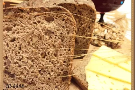 Хлеб на красном вине bread of love: шаг 6