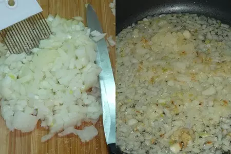 Томатный суп с гигантской фасолью и постными картофельными рогаликами + булочки с зеленым луком: шаг 12