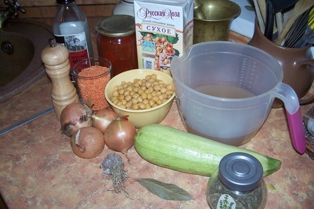 Густой овощной чаудер в духовке: шаг 1