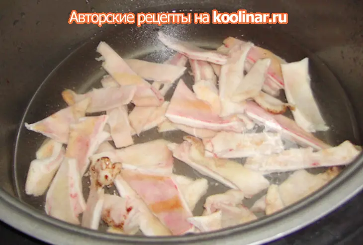 Фасоль с ушами в мультиварке: шаг 3