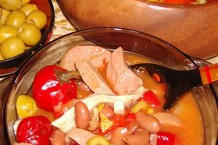 Фасоль с ушами в мультиварке: шаг 6