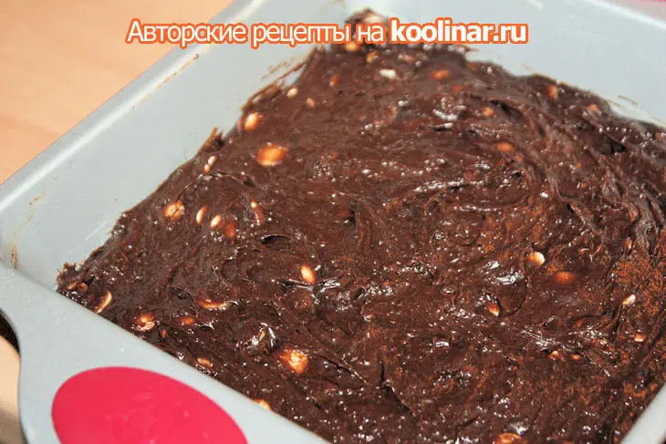 Сухая смесь для приготовления браунис (идея/как дополнение к подарку): шаг 3