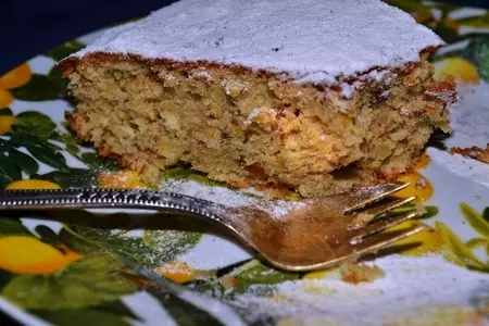 Рождественский мандариновый пирог: шаг 2