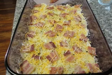 Картофель с беконом и сыром на обед: шаг 4