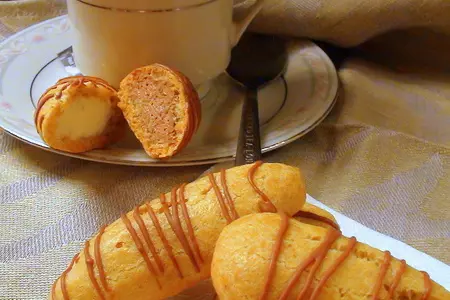 Полезное лакомство. эклеры из овсяной муки с шоколадным муссом в подарок светочке светиньке :): шаг 6
