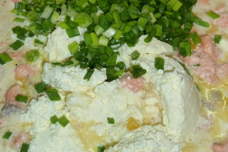 Ладья из сибаса, фаршированная  сырно-сливочным суфле с форелью (готовимся к новому году): шаг 11