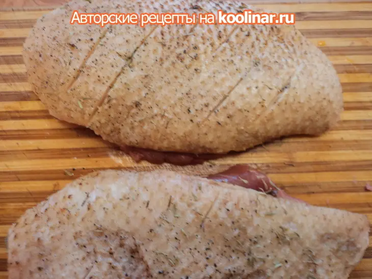Утиные грудки с апельсиновым соусом и пюре из чечевицы: шаг 4