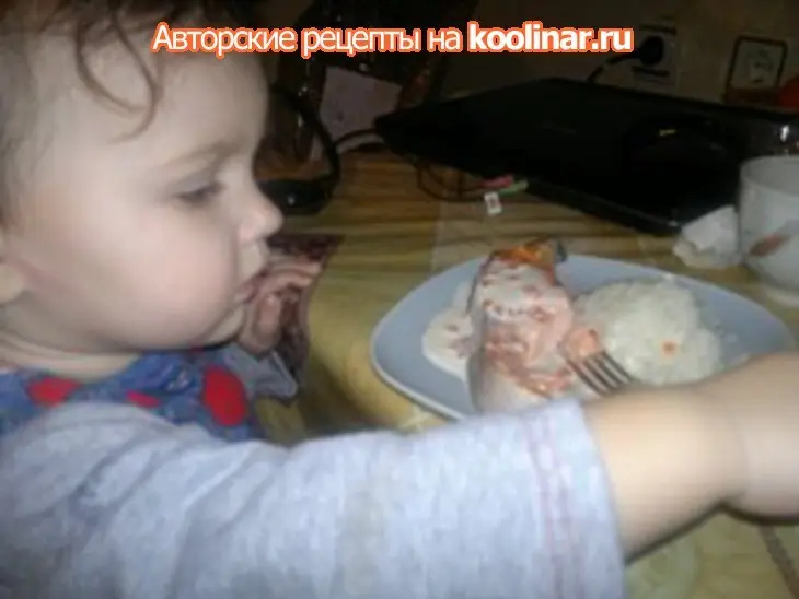 Форель под икорно-сливочным соусом: шаг 6