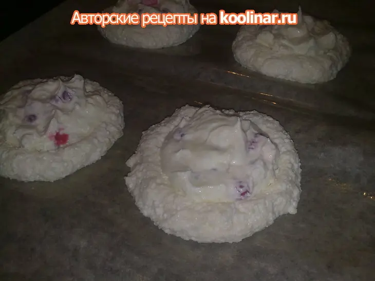 Сырники с кремовой начинкой: шаг 4