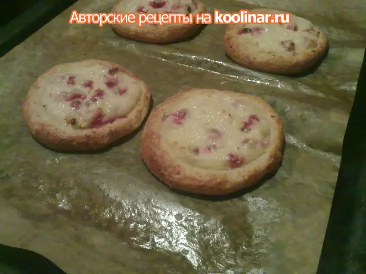 Сырники с кремовой начинкой: шаг 5