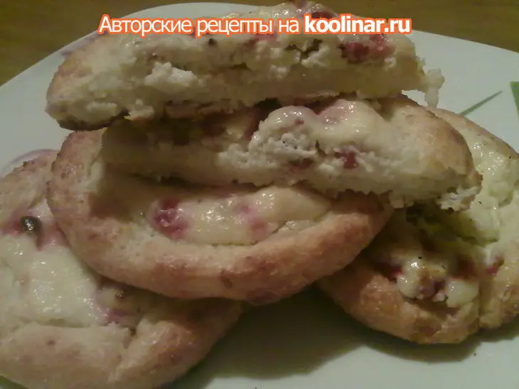 Сырники с кремовой начинкой: шаг 7