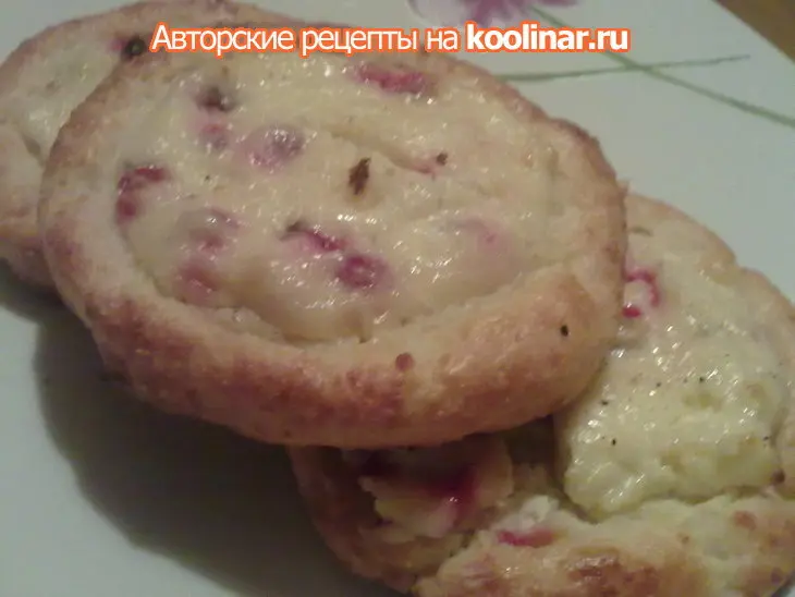Сырники с кремовой начинкой: шаг 9