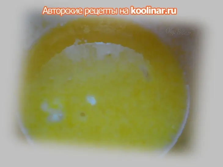 Десерт "барон апельсин": шаг 2