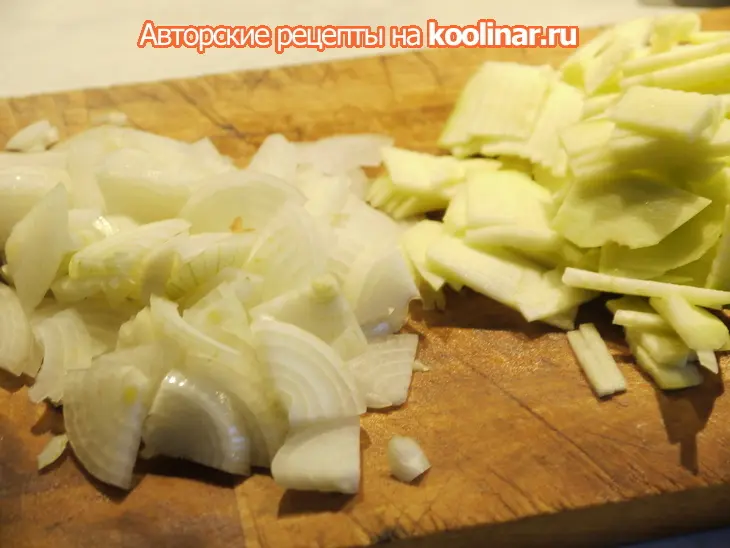 Печень по-берлински (в пивном соусе): шаг 2