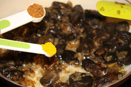 Нутовый суп с лесными грибами в прикуску с фокачей!: шаг 9