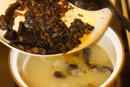 Нутовый суп с лесными грибами в прикуску с фокачей!: шаг 10