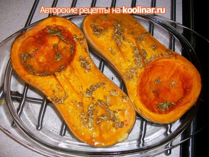 Вкуснейший гарнир с тыквой и грибами.: шаг 8