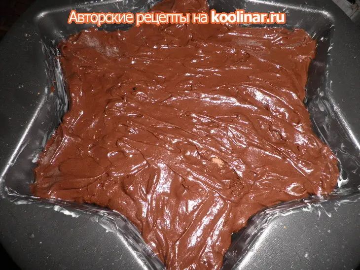 Торт "новогодняя  звёздочка": шаг 3
