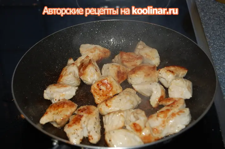 Запеканка из картофеля с индейкой и шпинатом.: шаг 2