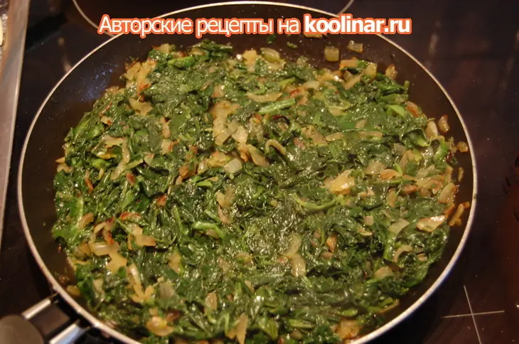 Запеканка из картофеля с индейкой и шпинатом.: шаг 4