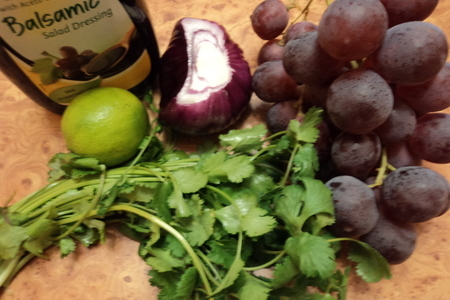 Котлеты из индейки и баранины с виноградной сальсой.: шаг 2