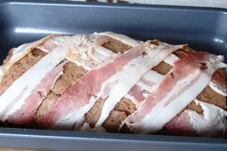 Индюшиный рулет с беконом, сушеными томатами и каперсами: шаг 6