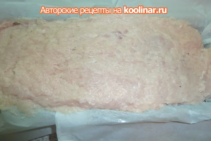 Куриный хлебец для вкусной диеты , да и для праздничного стола подойдет: шаг 6