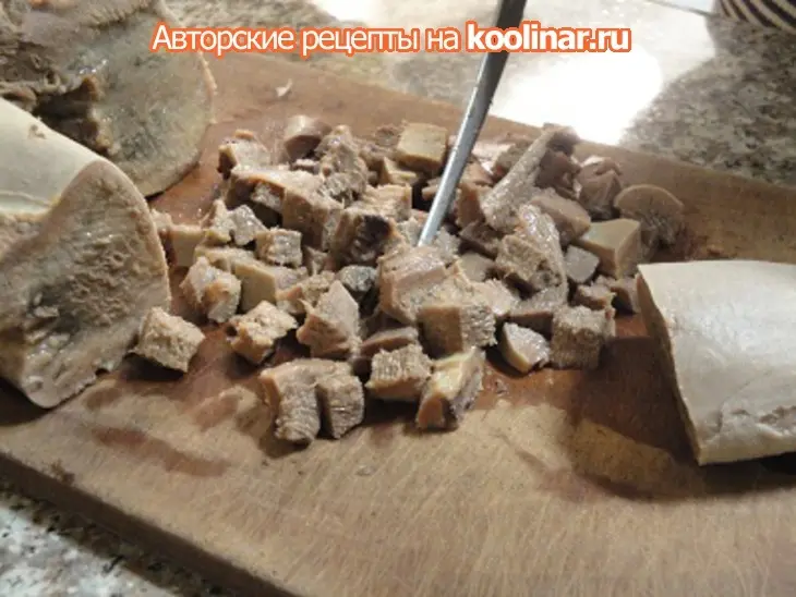Куч-мачи,или язык с орехами и зёрнами граната: шаг 2