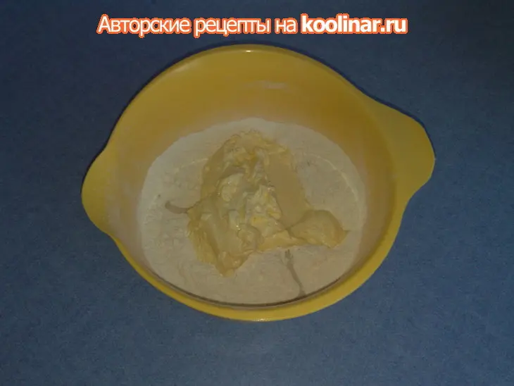 Печенье "кольца с арахисом": шаг 6