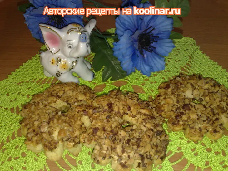Печенье "кольца с арахисом": шаг 11