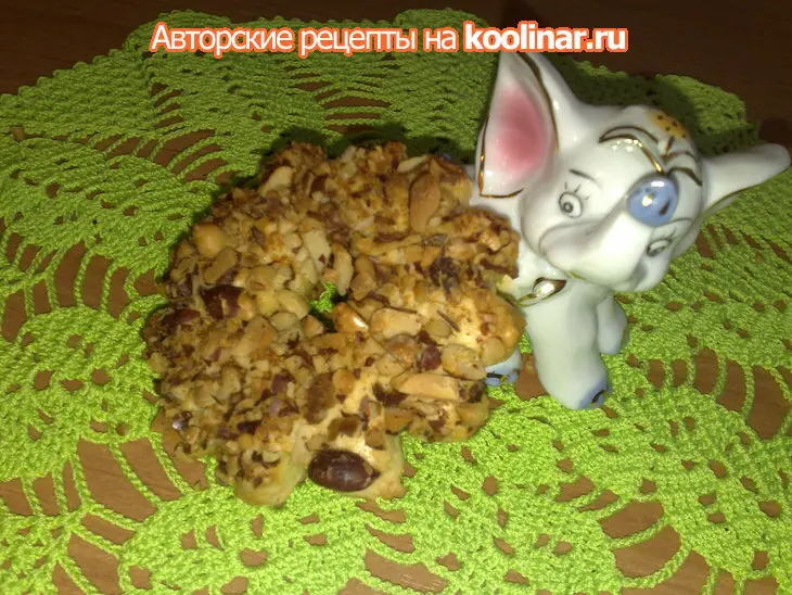 Печенье "кольца с арахисом": шаг 12