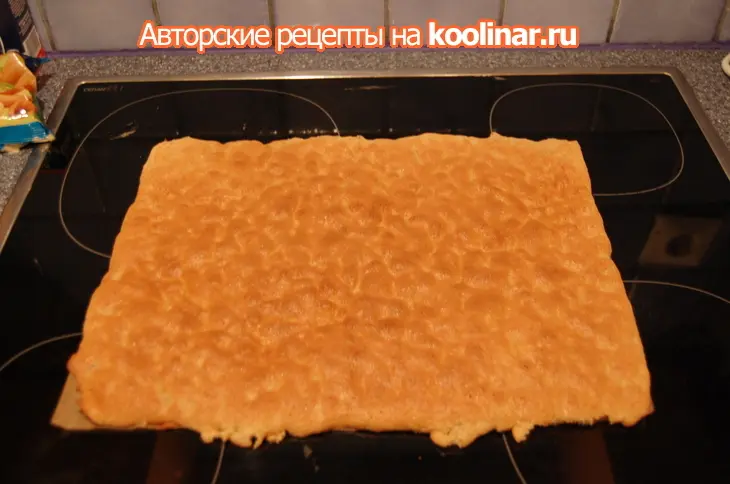Торт "золотой ключик": шаг 8