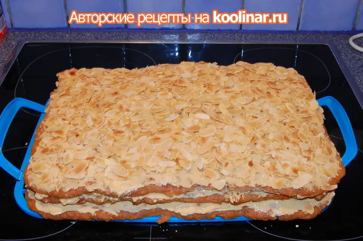 Торт "золотой ключик": шаг 13
