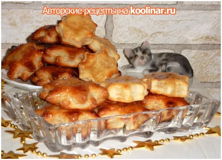 Печенье "звёздочки" в кленовую масть)): шаг 2