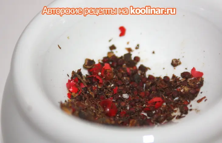 Рулеты из печени в перечном маринаде с сыром buko.: шаг 2