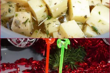 Сыр маринованый - обалденная закуска с клюквой!: шаг 2
