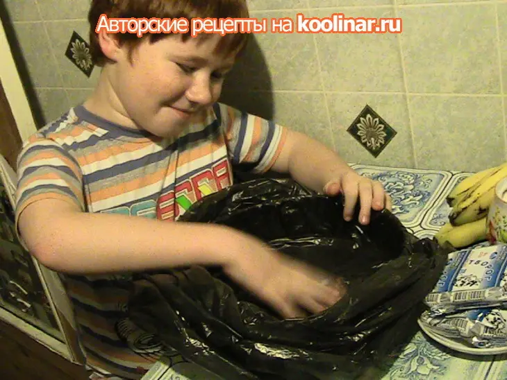 Торт снежок(без выпечки): шаг 3