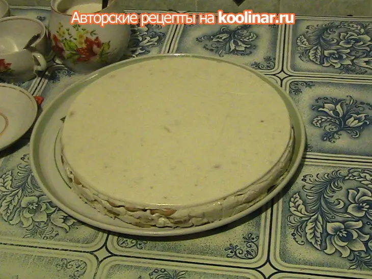 Торт снежок(без выпечки): шаг 7