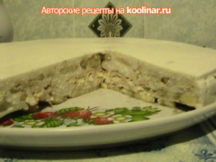 Торт снежок(без выпечки): шаг 8