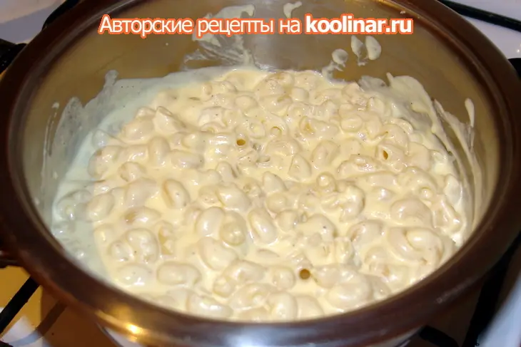 Маккерони с хлебными крошками: шаг 4
